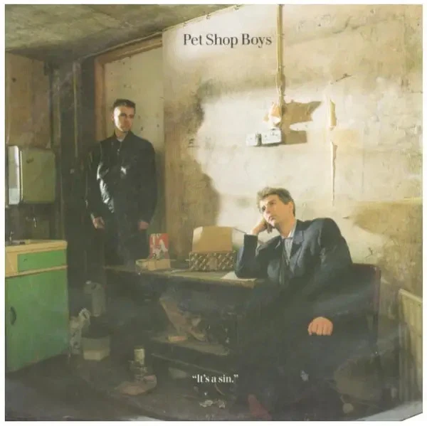 Pet Shop Boys Its A Sin Vinyl Single 7inch NEAR MINT Parlophone - Bild 1 von 1