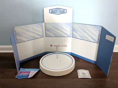 Muñeca de 18" Mia's Ice Rink Patinaje 2008 Gira Usada en Excelente Condición American Girl Retirada FUNCIONA Foto 1 de 4