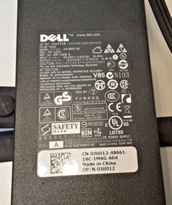 Dell 130W AC Power Adapter Laptop Charger, JU012, ADP-130DB 19.5V 6.7A, Tested - Picture 1 of 4