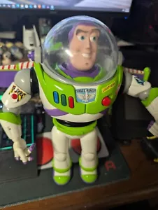 Disney Toy Story Buzz Lightyear Talking Action Figure Vintage Toy 12" Working - Picture 1 of 6