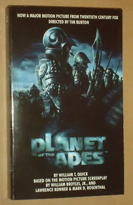 Планета обезьян (Тим Бертон) книга в мягкой обложке  - Изображение 1 из 2