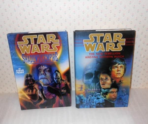 Star Wars:: Shadows of the Empire by Perry & The New Rebellion By Rusch HB 1996 - Picture 1 of 23
