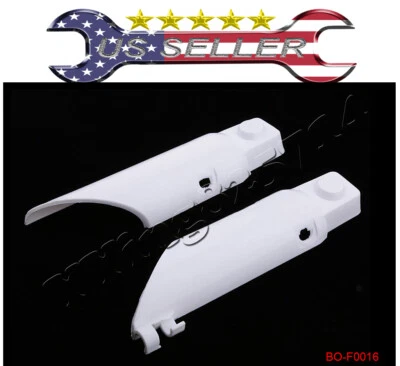 Conjunto de para-lamas de plástico protetor tampa suspensão garfo dianteiro Honda XR50 CRF50 - Imagem 1 de 4