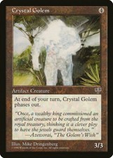 Magic MTG Tradingcard Mirage 1996 Crystal Golem