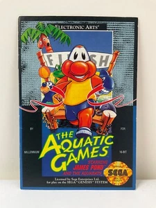 *Manual Only* The Aquatic Games Starring James Pond SEGA Genesis Replacement OEM - Picture 1 of 11