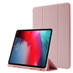For iPad Air Pro 9.7 10.2 10.9" 11" 2022 Smart PU Case Stand Cover w/Pen Holder - Picture 1 of 72