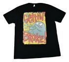 Tee-shirt homme Gettin Broke drôle argent neuf L