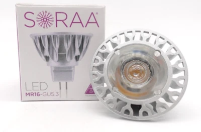Soraa Brilliant MR16 / LED GU5.3 3000K 25° / SM16-09-25D-830-03 NEW - Image 1 of 4