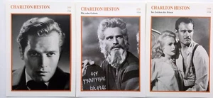 S70 6x Starfilmkarten - CHARLTON HESTON - Picture 1 of 3