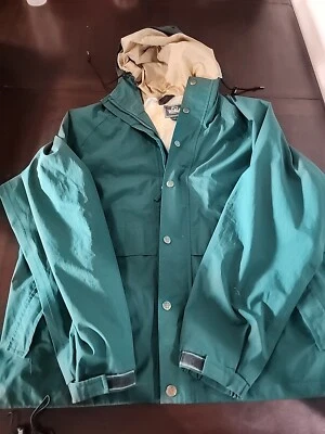 Vintage Woolrich Multi-Pocket  Spruce Green Jacket Sz Men LARGE - Image 1 of 4