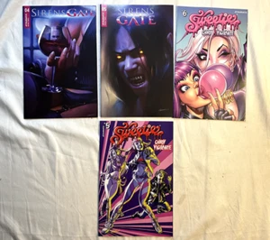 Lote de 4 libros de cómics de dinamita Sirens Gate 4 y 5 Sweetie 5 y 6 - Imagen 1 de 9