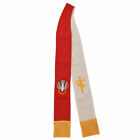 Clergy Reversible Stole in White / Red Catholic Church Priest Embroidered Stole
