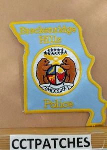 BRECKENRIDGE HILLS, MISSOURI POLICE STATE FORM SCHULTERAUFNÄHER MO - Bild 1 von 2