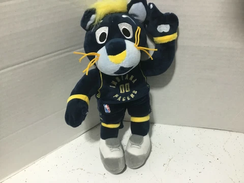 Indiana Pacers Mascot Boomer 14" Plush Figure-NBA Stuffed Collectible j211 Cover