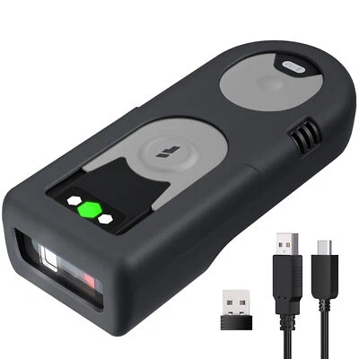 1D CCD Bluetooth Scanner mit 2.4Ghz USB Adapter, liest Barcodes von Bildschirmen - Bild 1 von 4