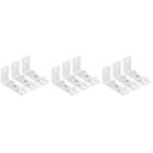 9 Pairs Vertical Blind Mounting Brackets for Internal Installation-DH