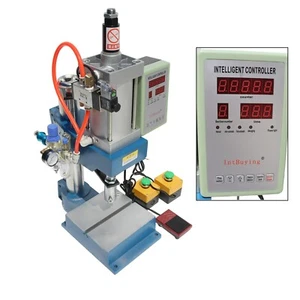 1100lbs Pneumatic Punch Machine Digital Display Press Machine Stroke 2-4 inch - Picture 1 of 10