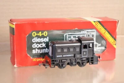 HORNBY R253 BR BLACK 0-4-0 DOCKYARD DIESEL SHUNTER LOCOMOTIVE 3 BOXED om - Image 1 of 4