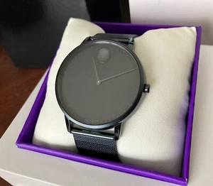 Movado FACE Watch With 39mm NavyBlue Face & NavyBlue Bracelet - Picture 1 of 3