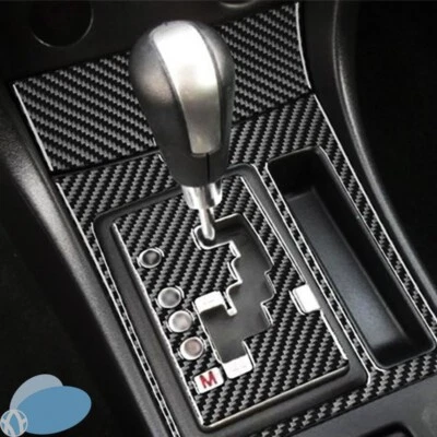 Real Carbon Fiber Car Interior Gear Shift Panel Cover Trim For 2004-2009 Mazda 3 - Image 1 of 4