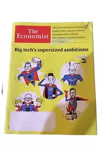 The Economist Mag Big Tech's Supersized Ambition January 22-28 2022 - Picture 1 of 7