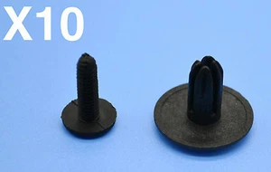 10 Stück Citroen C1/C2 Kunststoff schwarz Nieten Trimmen Panel Halter / - Bild 1 von 6