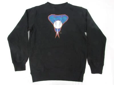 New Arizona Diamondbacks Alternate Logo Mens Size S Small Black Sweatshirt - Image 1 of 3