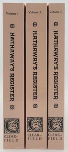 The North Carolina Historical and Genealogical Register 3 Vol Set - JRB Hathaway - Picture 1 of 6