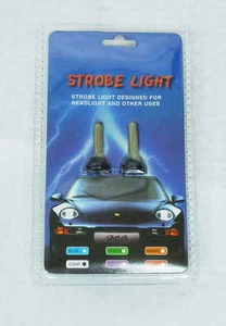 Headlight Strobe Lights with White Silicon Sleeve - Picture 1 of 2