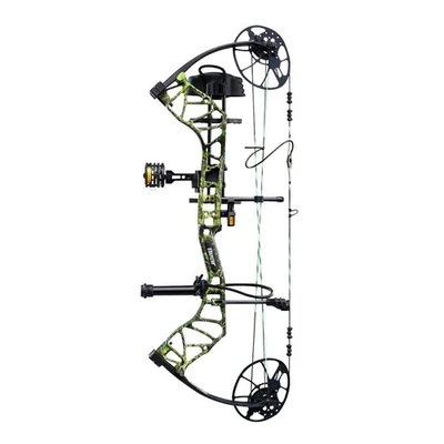 Bear Archery Legit Max TOXIC DIESTRO Nuevo en Caja Derecha 5-70 lb NEGRO VIERNES/CIBERLUNES Foto 1 de 2