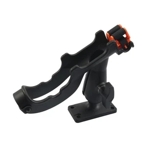 Boat Fishing Rod Holder Adjustable Rotatable with Non Slip Silicone Sleeve - Picture 1 of 12