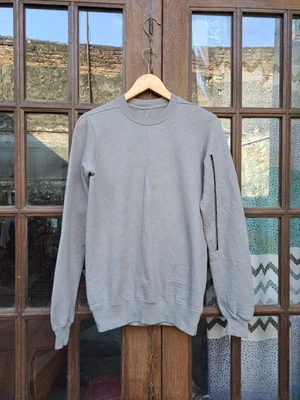 Moletom Rick Owens Drkshdw cinza masculino pequeno - Imagem 1 de 4