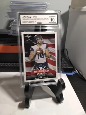 JORDANLOVE 2020 LEAL ALL AMERICAN DRAFT #71 GRADED GEM MINT 10 - Image 1 of 4