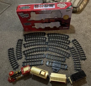 Vintage Christmas JUMBO SANTA'S EXPRESS TRAIN, Tested And Working - Picture 1 of 20