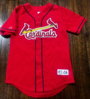 Camiseta de beisebol masculina vintage Majestic St. Louis Cardinals Albert Pujols M - Imagem 1 de 4