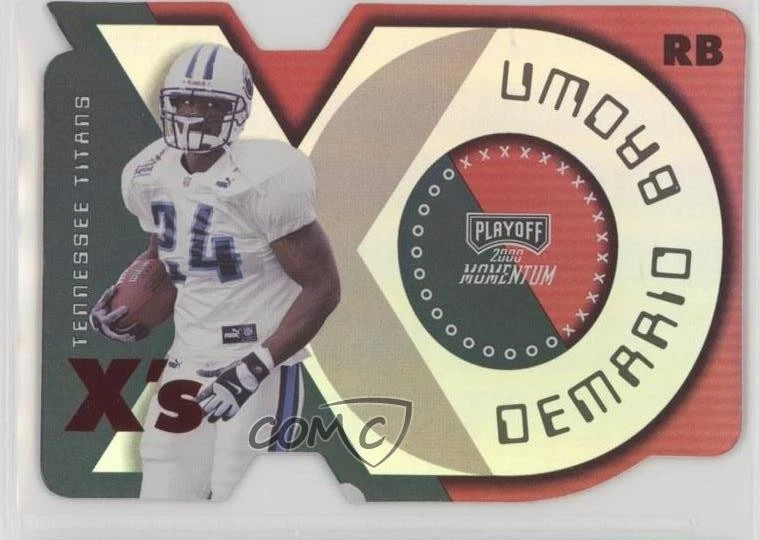 2000 Playoff Momentum Rookie X's /255 DeMario Brown #192 Rookie RC - Image 1 of 2