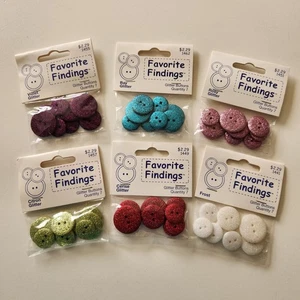 Blumenthal Lansing Favorite Finding Bottoni Glitter Confezione 3 Misure Schienale Piatto - Foto 1 di 5