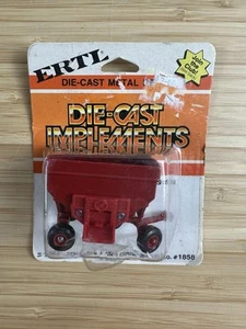 ERTL die-cast metal replica 1/64 scale Allis Chalmers orange gravity wagon #1967 - Picture 1 of 4