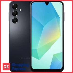 Samsung Galaxy A16 6.7" 128GB 50MP 4G LTE Smartphone Black (SM-A165FZKAATS) - Picture 1 of 6