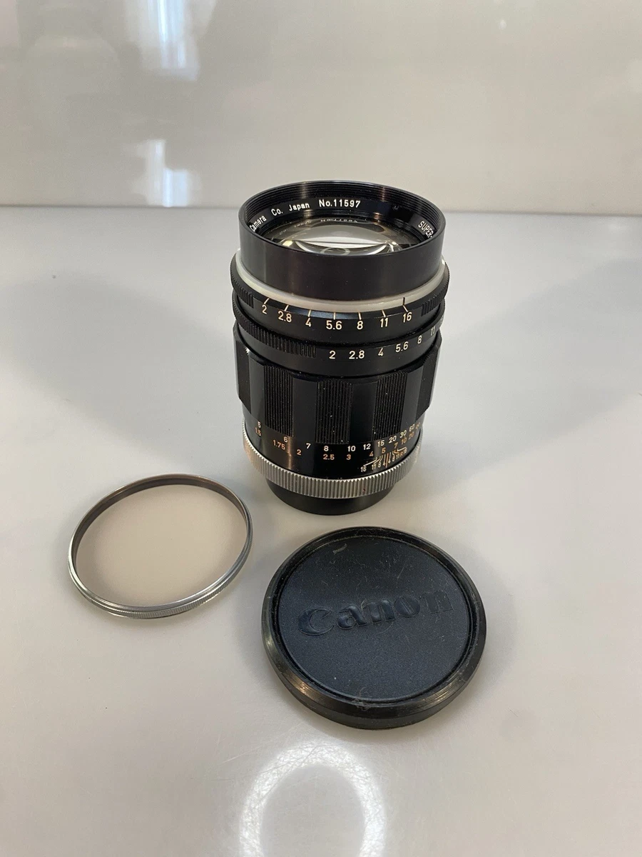 Canon f/2 Camera Lenses 100mm Focal for sale | eBay