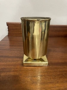 VTG Heavy Brass Footed Desktop Eyeglasses Glasses Holder MCM Desk Accessory READ - Picture 1 of 12