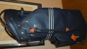 SUN MOUNTAIN MID STRIPE 14 WAY CART BAG NWOT NAVY BLUE. - Picture 1 of 6