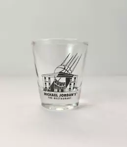 Michael Jordan The Restaurant (chiuso) Shot Glass Chicago Bulls NBA Basketball - Foto 1 di 5