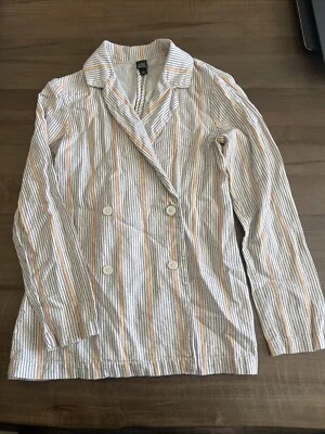 Wild Fable Women’s Sports Jacket, XS, Yellow, Pink, Black Striped - Image 1 of 4