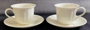 2 Sets LENOX CASUAL ELEGANCE CUPS AND SAUCERS EXCELLENT - Picture 1 of 4