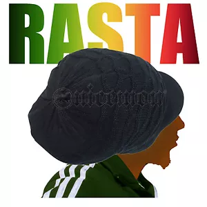 Gorra Rasta Sombrero Reggae Rockers Selassie Marley Jamaica 100% Algodón L/XL - Imagen 1 de 31