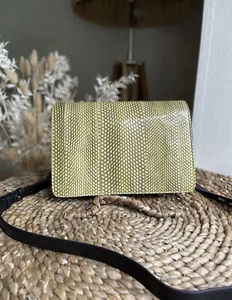French Connection genuine leather shoulder cross body bag - Picture 1 of 14