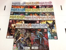 Fear Itself The Fearless #1 2 3 4 5 6 7 8 9 10 12 Comic Book Set Marvel 2011