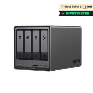 UGREEN NASync DXP4800 Plus 4-Bay Thunderbolt™ NAS w/ Intel® Pentium Gold 8505 - Afbeelding 1 van 4