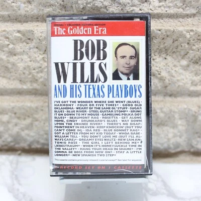 Bob Wills and His Texas Playboys The Golden Era Cassette Album Tape Jazz Country Foto 1 de 4